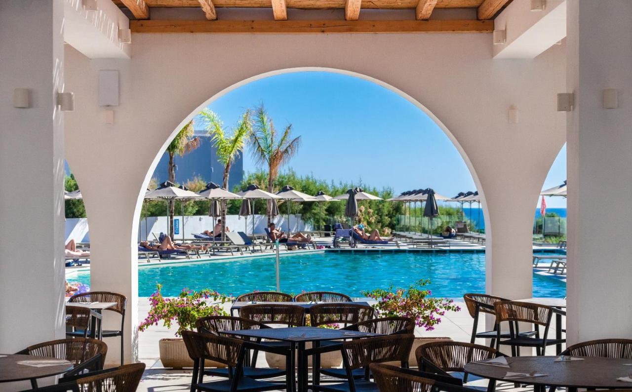 Blue Sea Island Hotel Kolymbia Bagian luar foto