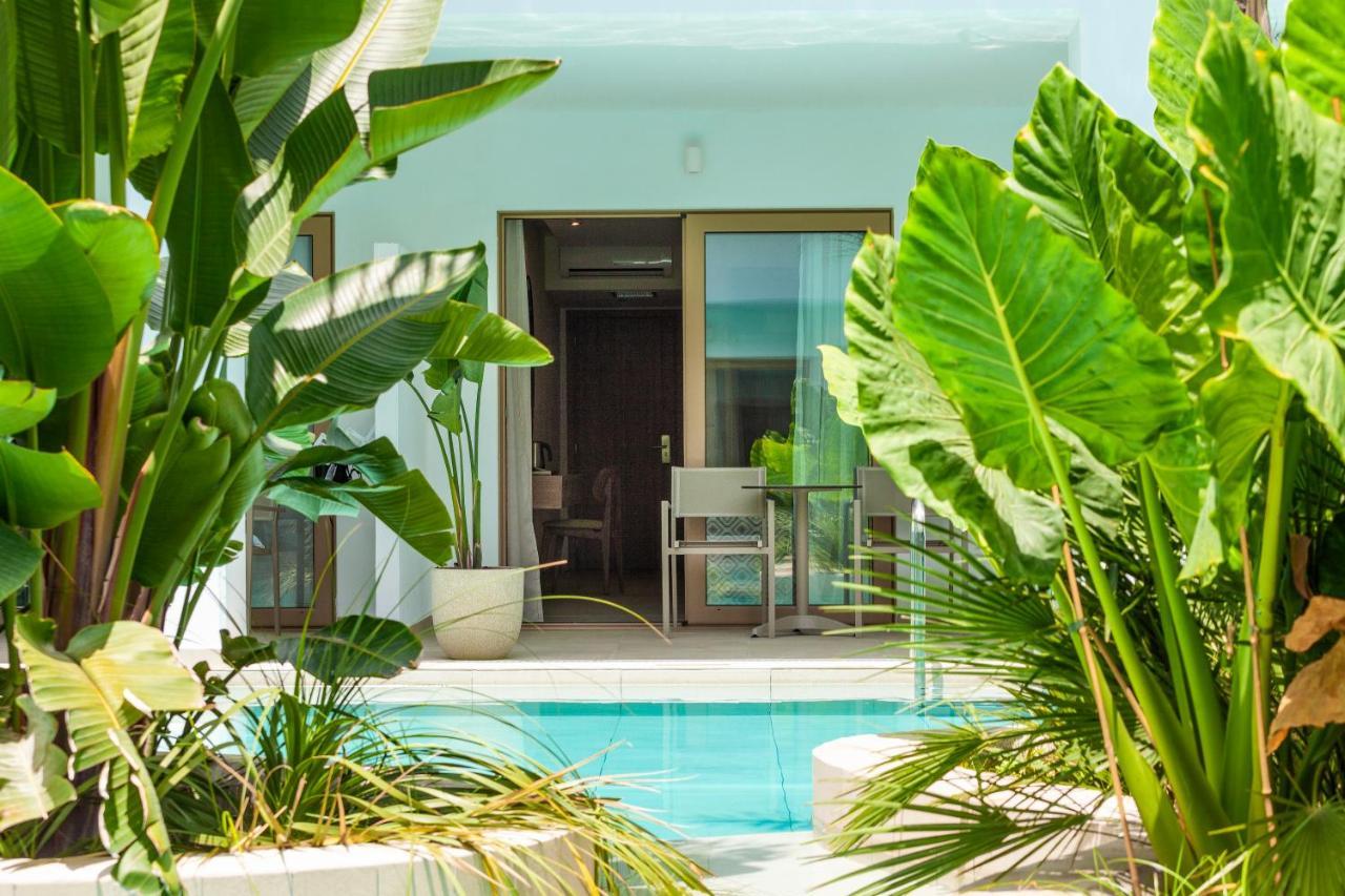Blue Sea Island Hotel Kolymbia Bagian luar foto