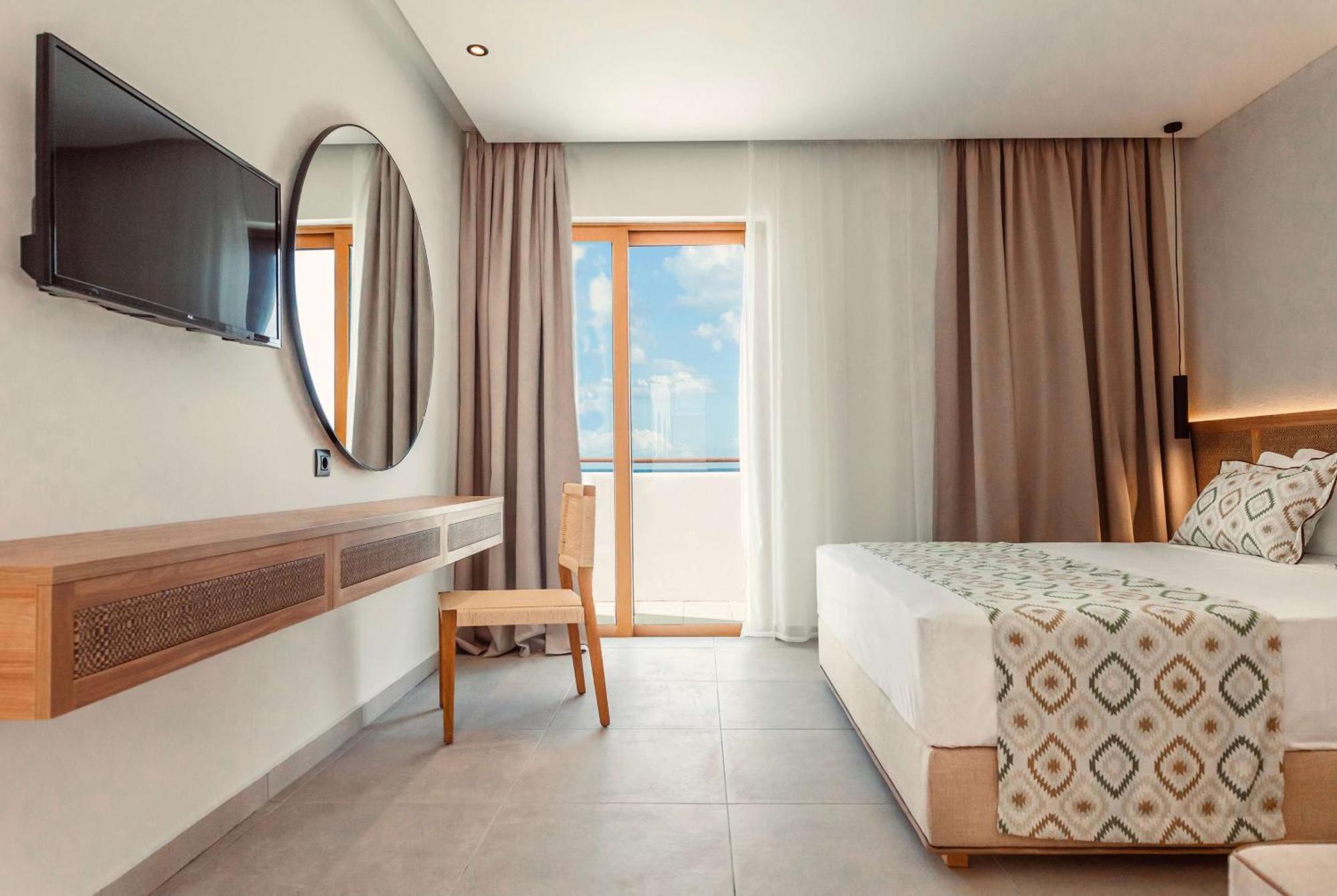 Blue Sea Island Hotel Kolymbia Bagian luar foto