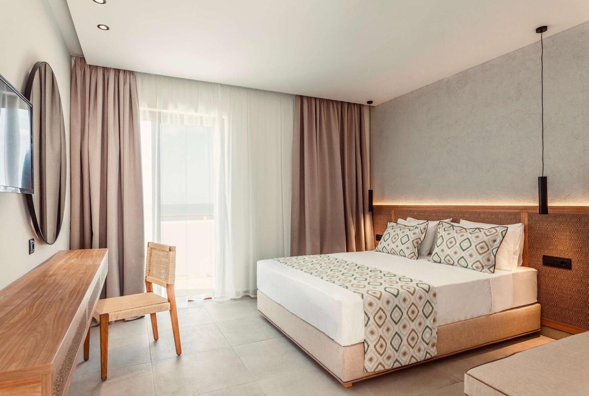 Blue Sea Island Hotel Kolymbia Bagian luar foto