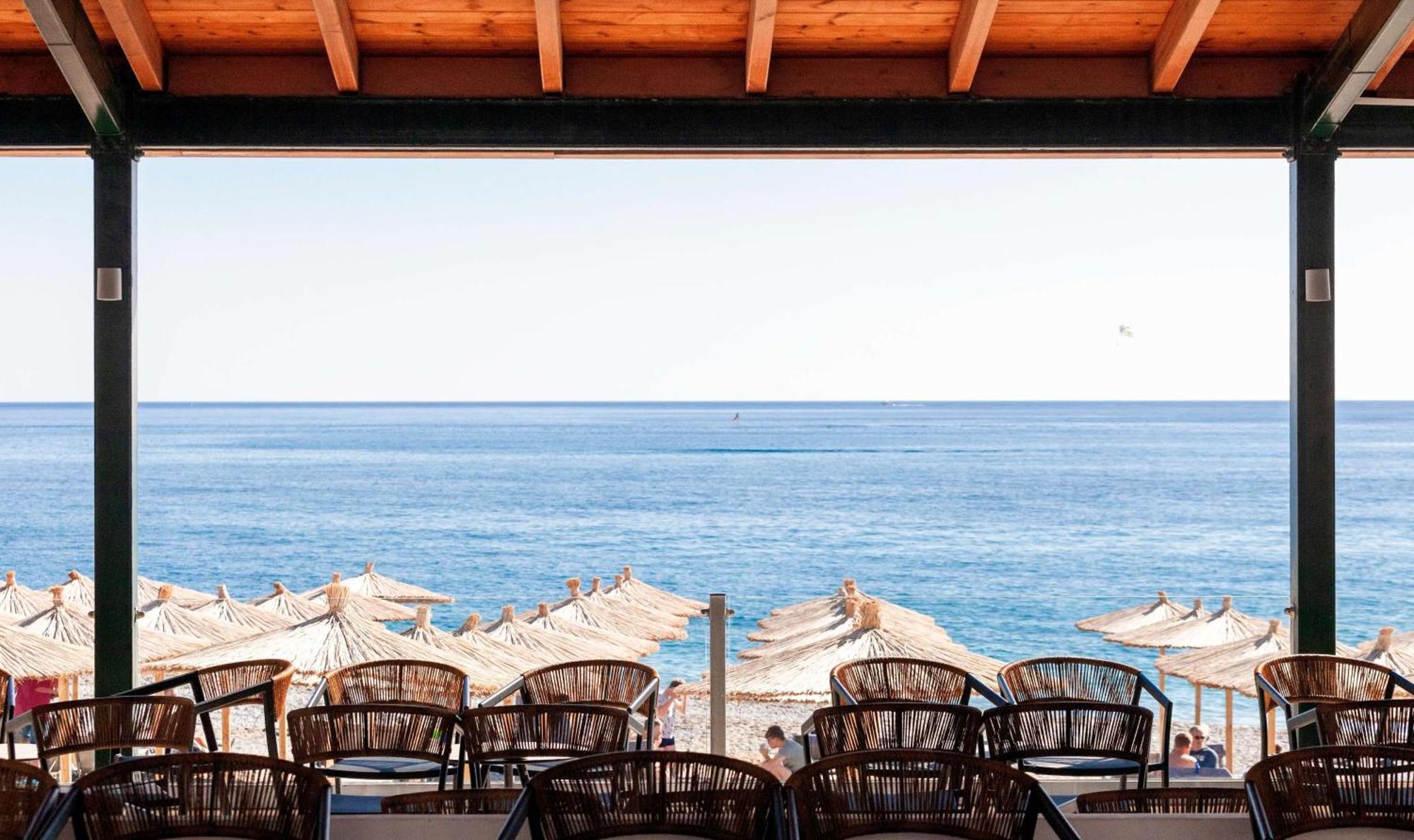 Blue Sea Island Hotel Kolymbia Bagian luar foto