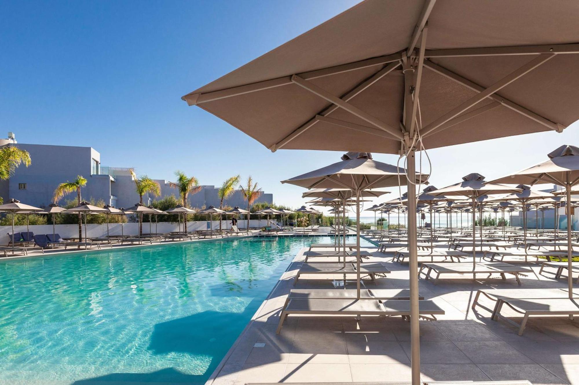 Blue Sea Island Hotel Kolymbia Bagian luar foto