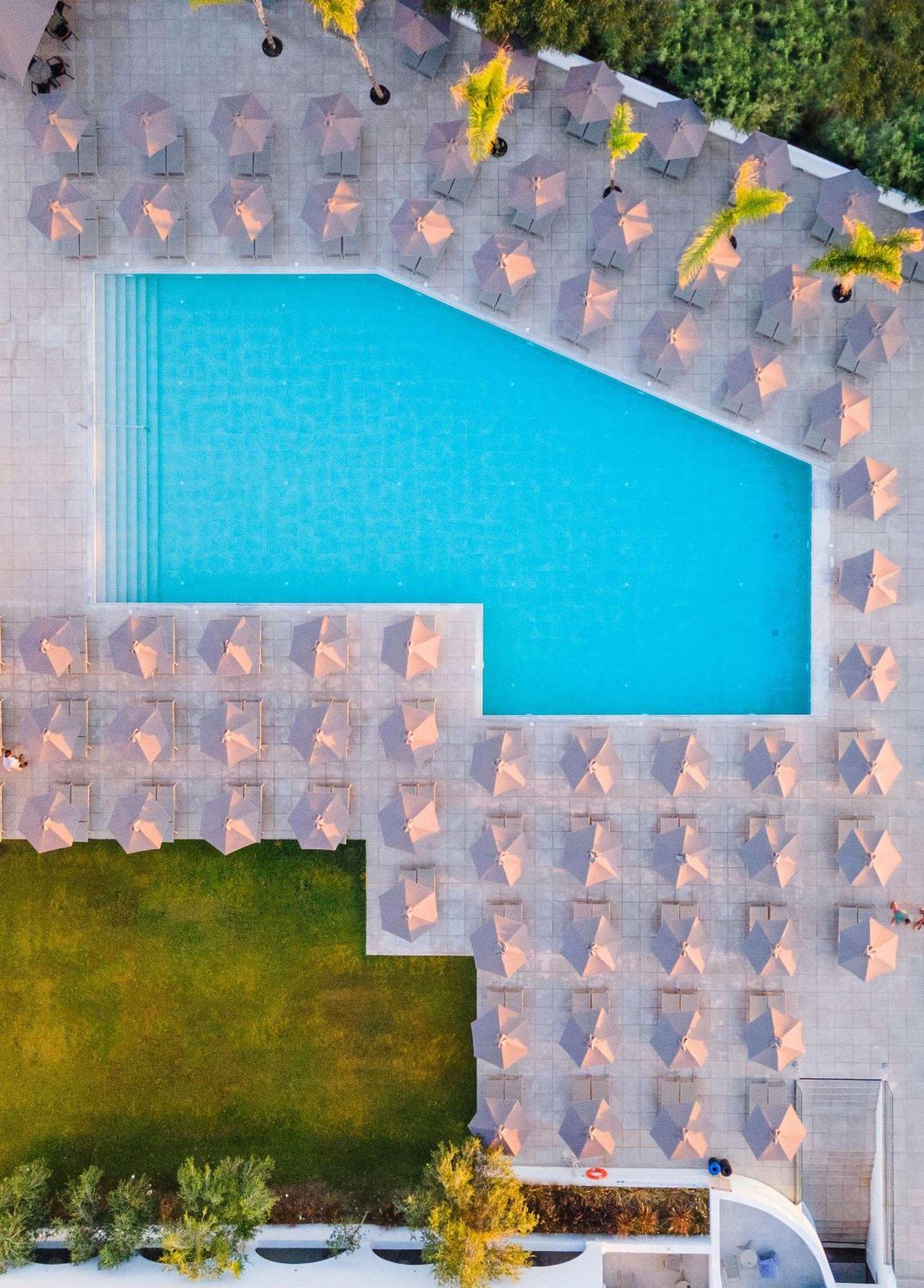 Blue Sea Island Hotel Kolymbia Bagian luar foto