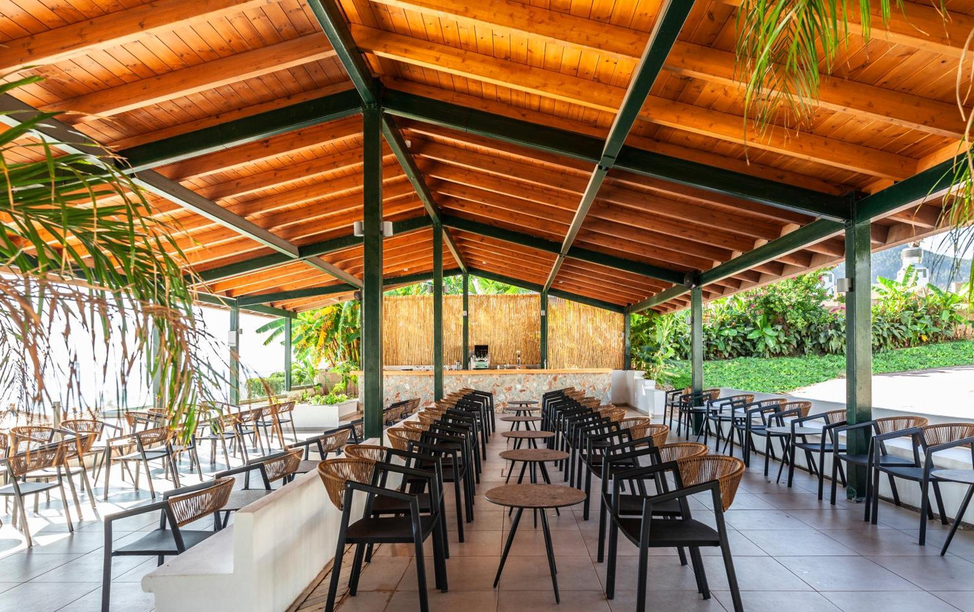 Blue Sea Island Hotel Kolymbia Bagian luar foto