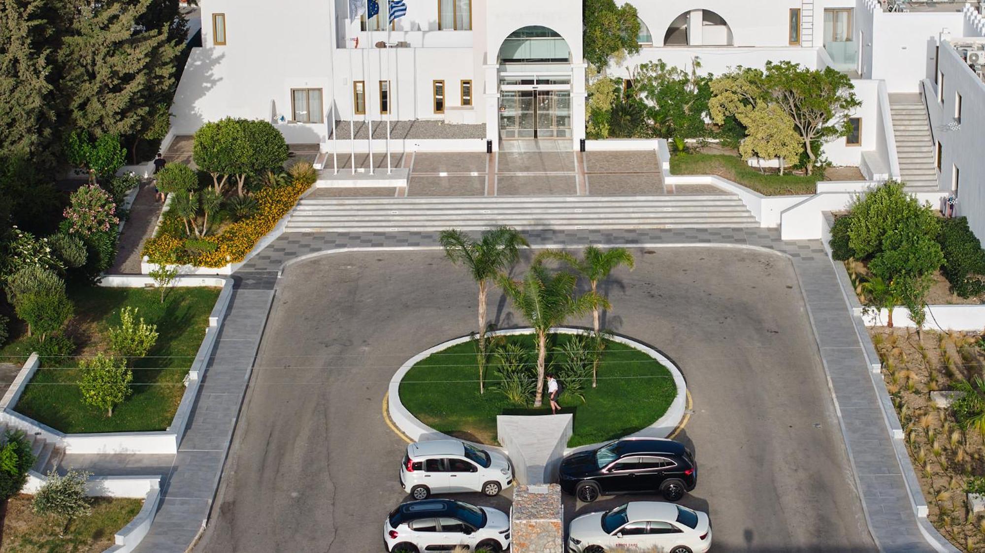 Blue Sea Island Hotel Kolymbia Bagian luar foto