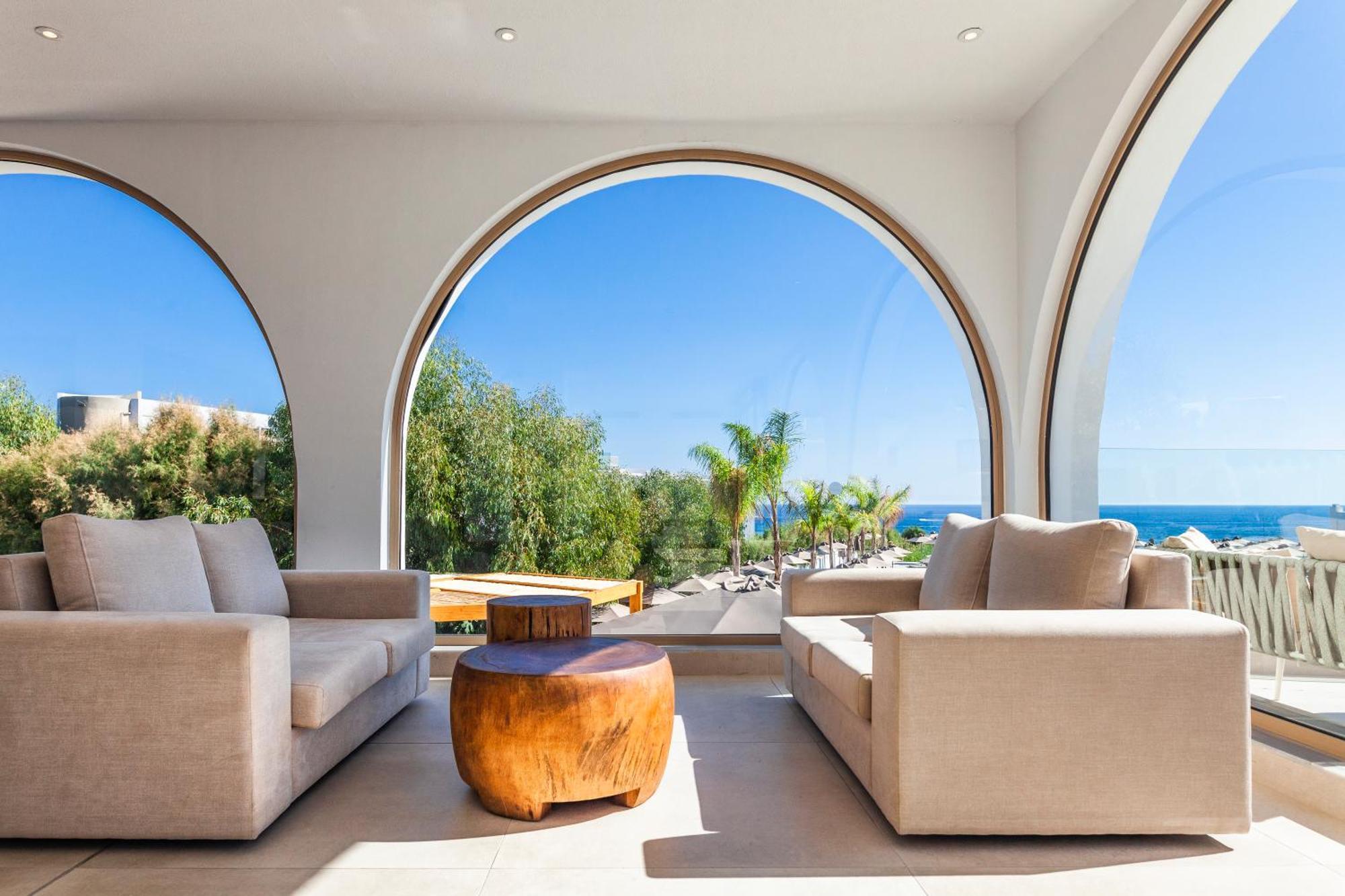 Blue Sea Island Hotel Kolymbia Bagian luar foto