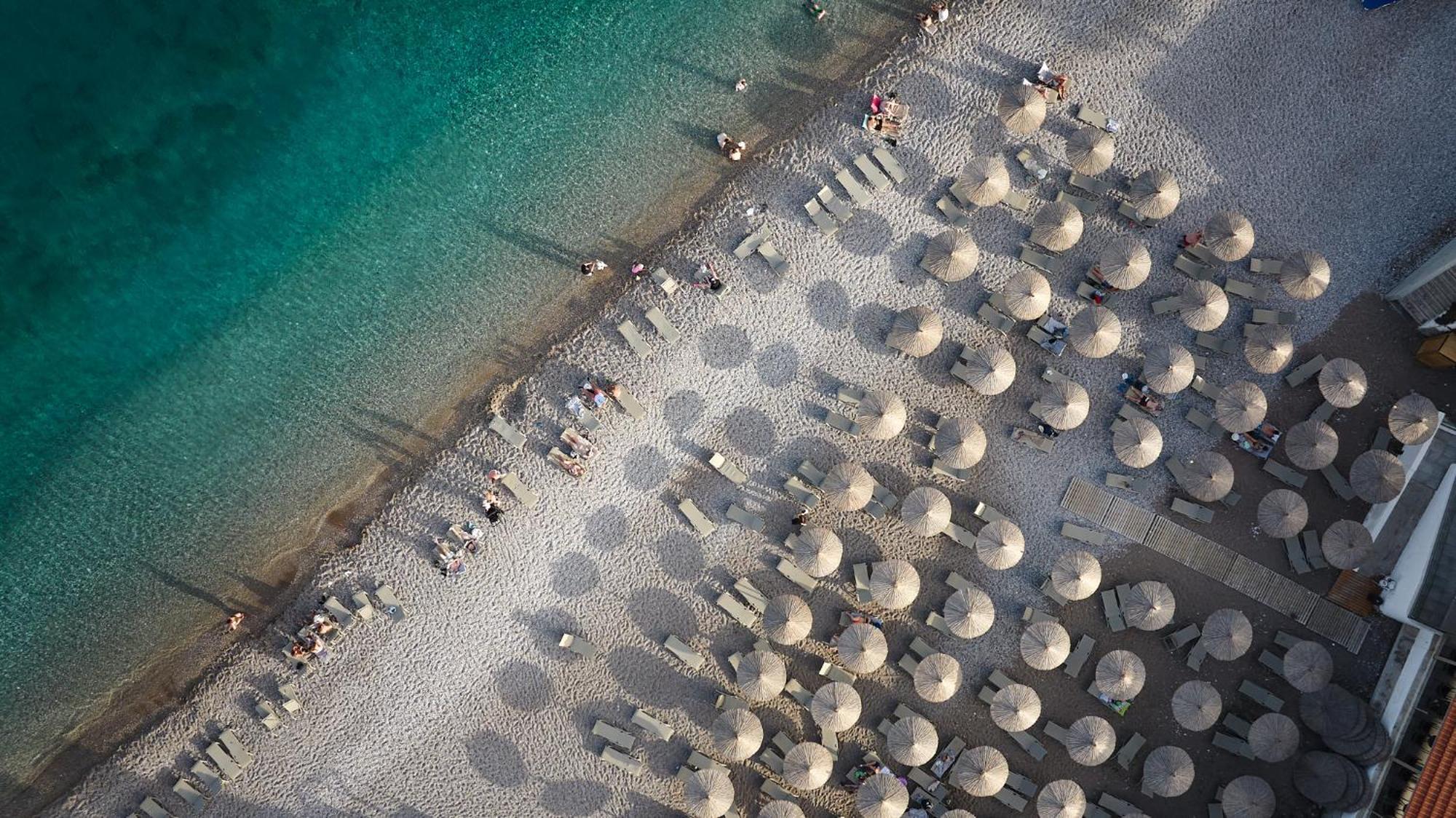 Blue Sea Island Hotel Kolymbia Bagian luar foto